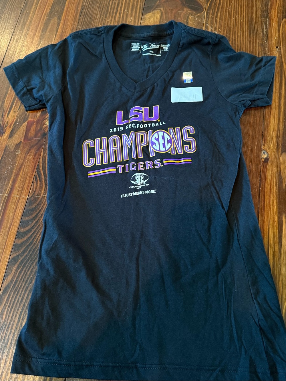 NWT LSU 2019 national championship women’s tshirt